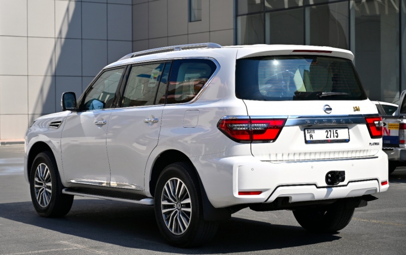 Rent Nissan Patrol Platinum 2021 in Sharjah